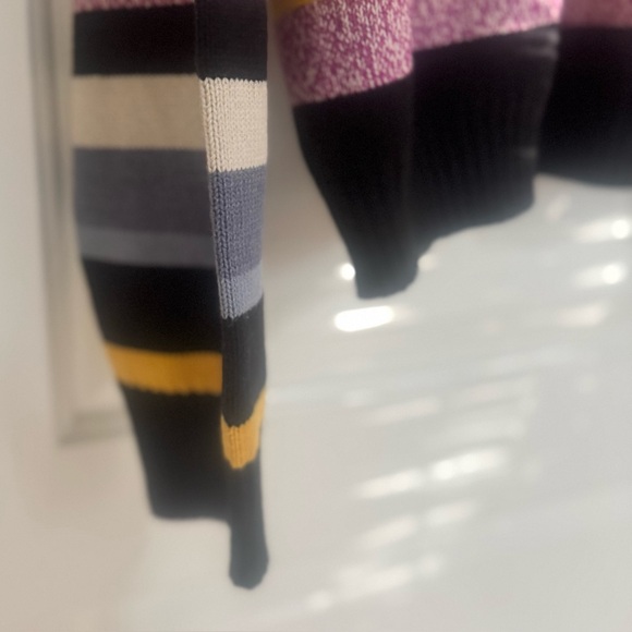 Urban Outfitters BDG Unisex Mixed Stripe Crew Neck Pullover Sweater Size L - Picture 9 of 11